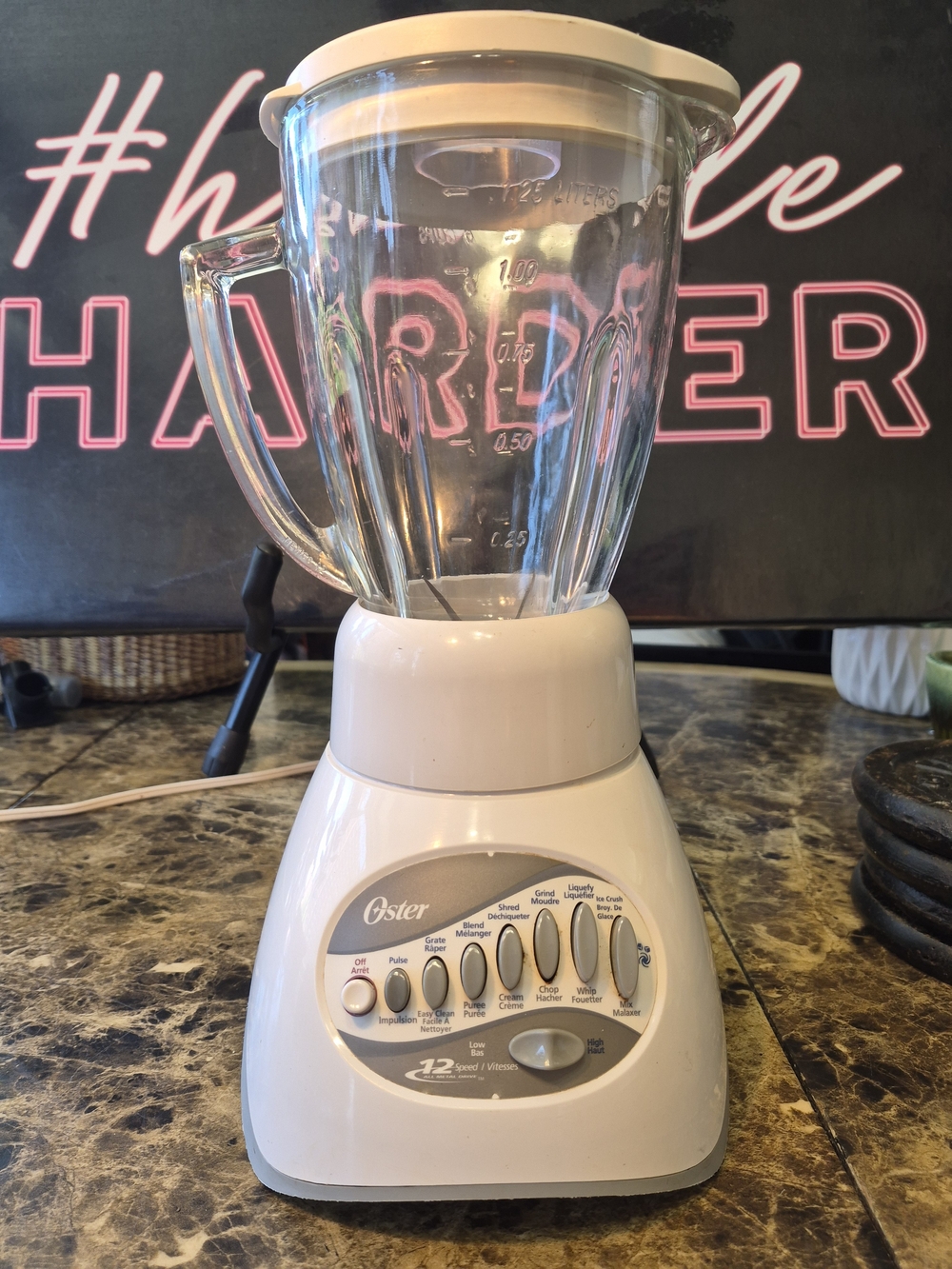 Oster Blender Model 6803 14-Speed 450W w/ Glass Pitcher Instructions

The Oster